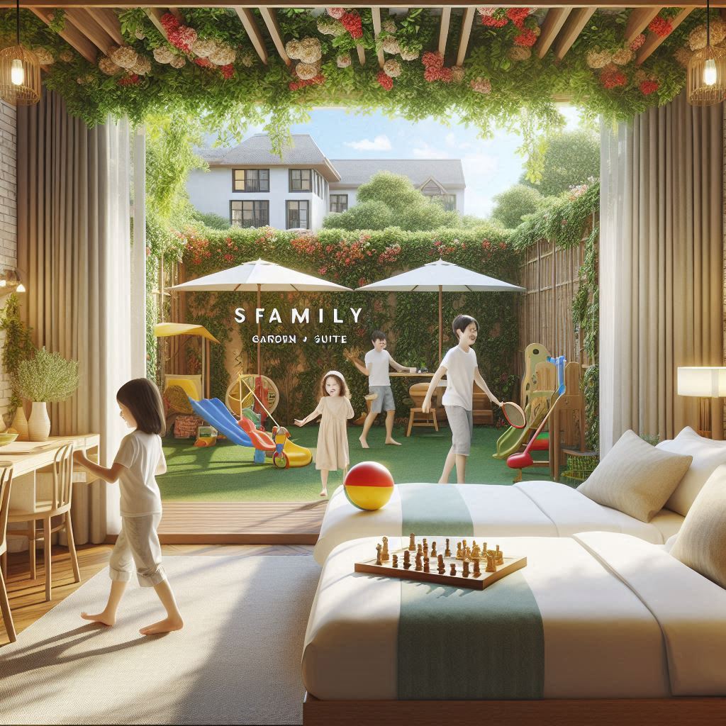 Lovely Family Garden Suite